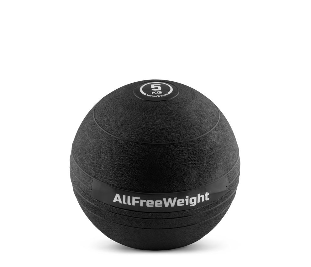 10540 - AFW Slam ball negro liso 5 kg
